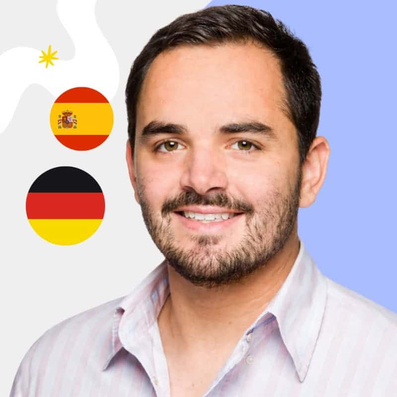 Manuel Eduardo, German tutor